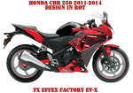 EV-X for Honda CBR 250 2011-2014
